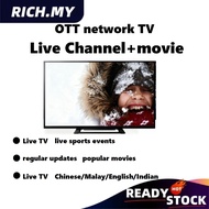 Forever free live streaming channel account OTT movie channel