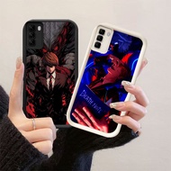 HK-47 Suspenseful Death Note Shockproof Casing for Black and White Silicone ITEL Infinix Tecno Spark