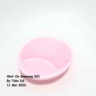 Brush Scrub Silikon - Sikat Pembersih Wajah Cleansing Pad Scrub Brush