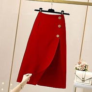 Chân váy công sở chữ A lưng cao dài 63cm phong cách hàn quốc sang chảnh Hàng thiết kế cao cấp - New 