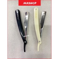 Slicke Razor Barber Salon Manually Straight Cut Stainless Steel Barber Razor Folding Shaving Pisau C