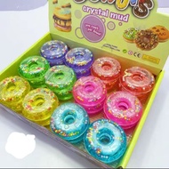 🌈 🥯🍦 Cute Donut Ice Cream Design Crystal Gel Slime Squishy Toys Anti Stress Kids Goodie Bag Children Day