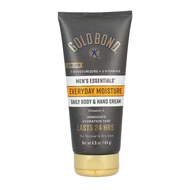 Gold Bond, Men's Essentials, Daily Body & Hand Cream, Normal To Dry Skin, 6.5 oz (184 g)