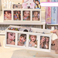 Small Card Storage Box Pen Holder Compartment Card Holder Box Card Display Rack