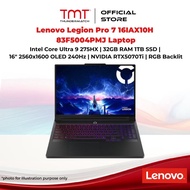 Lenovo Legion Pro 7 16IAX10H (83F5004PMJ) Gaming Laptop | Intel Core Ultra 9 275HX | 32GB RAM 1TB SS