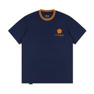 Troy Company Tshirt Neck Strip Blue Navy Clover - Stripe Collar T-Shirt Navybiru KS 3055-2N2O