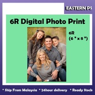 6R ( 6x8 Inch) Photo Printing / Cuci Gambar Dari Telefon 6R