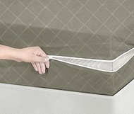 BSB HOME® Premium Cotton Mattress Cover/Protector with Zipper Chain|Provides All Around Protection w
