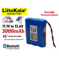 Liitokala BHG21865 18650 11.1v 12.6v 3000mAh 3.0Ah 3S1P Battery Pack Custom DIY VH 3.96 XH With Spot