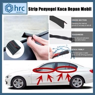 Car Windshield Sealing Strip Car Door Glass Rubber Weather Strip Universal Water Strip Rubber Exteri