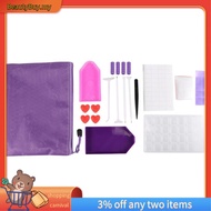 [In Stock]DIY  Painting Tools  Dots Accessories Kit, Embroidery Box with 28 Slots for  Painting Art