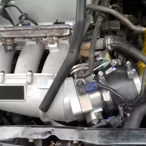 Car 70MM Intake Throttle Body For Honda K-Series /K20/Civic/EP3/Type R/Integra DC5 Intake Manifold P