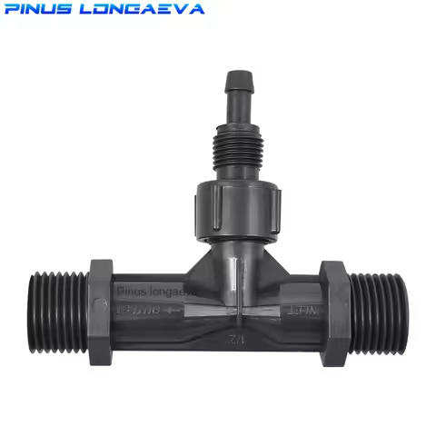Pinus longaeva 1/2 inch gas and water mixer ozone injector water ejector for water treatment ozone g