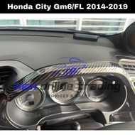 🔥NEW ARRIVAL🔥Honda City Gm6/FL 2014-2019 Carbon Trim Meter Top Panel Protector Cover