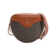 【二手】聖羅蘭單肩包，Le Monogram Cool Bag，675260，ブラウンPVC材質