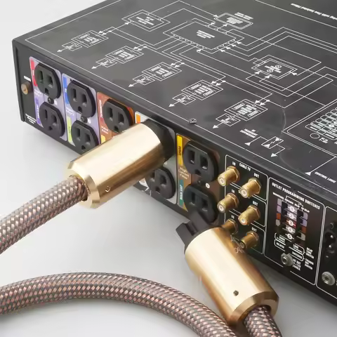 Hi End Accuphase Schuko Power Cord for HiFi Audio CD Amplifier EU/US/AU Power Plug Line High-End Aud