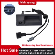 Genuine RNS510 RCD510 Car RGB Reversing Video Camera For VW Tiguan A4 A7 S6 Q5 A6 A5 2011-2012 5ND 8