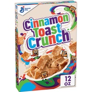 Bánh ngũ cốc vị quế Cinnamon Toast Crunch Breakfast Cereal Cinnamon Sugar Square (340g)