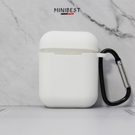 MINIBEST Silicone Case Untuk Airpods I12 with Hook Silica Gel Pouch Protection Case