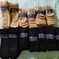 1 pair stokin anti slip | socks stokin muslimah sarung kaki stoking tebal anti slip (QSTAR) panjang 