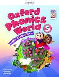 Bundanjai (หนังสือ) Oxford Phonics World 5 Student Book with e Reader Pack (P)