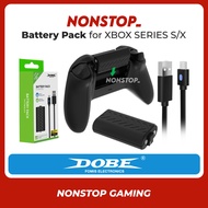 DOBE XBOX Series X/S Battery Pack 1200mAh Rechargeable Battery with Type-C Cable TYX-0634B Xbox Cont