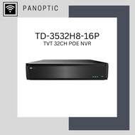 HIGH SPEC 4K 32CH POE 8HDD NVR CCTV RECORDER (NETWORK VIDEO RECORDER) TD-3532H8-16P 32CH NVR
