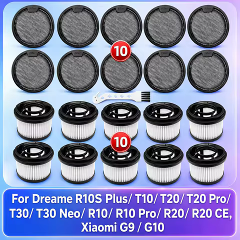 Fit For Dreame R10S Plus / T10 / T20 / T20 Pro / T30/ T30 Neo/ R10/ R10 Pro/ R20/ R20 CE, Xiaomi G9 