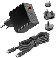 KFD 65W USB C Charger for DJI Neo Air 3S Mini 4K Mini 2 SE Avata 2 Mavic 3 Drones, Osmo Pocket 3 2 D