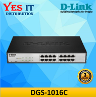 D-LINK DGS-1016C / DGS-1024C / DGS-1016D  16-PORT GIGABIT 10/100/1000 MBPS UNMANAGED SWITCH