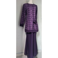 Baju Kurung Modern Printed Simple (Sale Baju Raya)