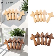 Dickly Set of 5 Pocket Crosses for Prayer, Wooden Crosses for Friends And Family