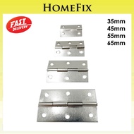 35 / 45 / 55 / 65mm Stainless Steel  Door Hinge / Ensel Pintu Kayu / Stainless Steel Hinges (1pc)