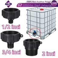 IBC Tower Cover to External Thread 1/ 2 3/4 2 Inch IBC Tank Adapter IBC Water Tank Cover Tank Adapte