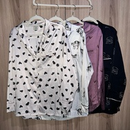 gelato pique Satin Shirt Smooth Fabric