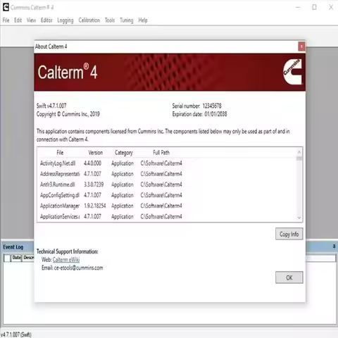 Cummins Insite 8.9.0 PRO com Keygen Engine Diagnostic Software Fault Code Motor Diagnostic Test Adju
