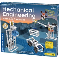 Thames & Cosmos Mechanical Engineering: Machines & Vehicles STEM Experiment Kit | Build Build Build 