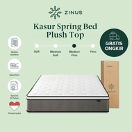 Spring Bed Kasur Zinus Plush Top Mattress In a Box GRATIS ONGKIR