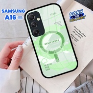 Softcase Glass Kaca SAMSUNG A16 4G & SAMSUNG A16 5G - Case Handphone SAMSUNG A16 4G & SAMSUNG A16 5G
