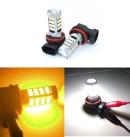 Bohlam Lampu LED Foglamp Kabut Fog Lamp H8 H11 H16 92 Titik Mata SMD Lensa Projector Mobil Motor