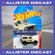 HW Hot Wheels Land Rover Defender 90 Cream Hotwheels Land Rover Defender 90 Cream Then And NowHW