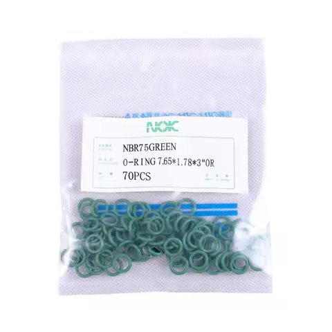 R12 NBR Rubber O-Ring Seal Kit,High Temperature Resistance for Car Air Conditioning valve 1/4 5/16 3
