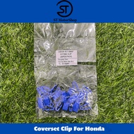 HONDA Body Cover Clip for Rs150r Rsx Adv Vario Coverset Clip Snap Fitting Blue Klip Cover Set RAPIDO