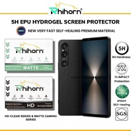 Rhihorn Self-Healing Screen Protector for Sony Xperia 1 VII | VI | 10 VI | 5 V | 1 V Hydrogel