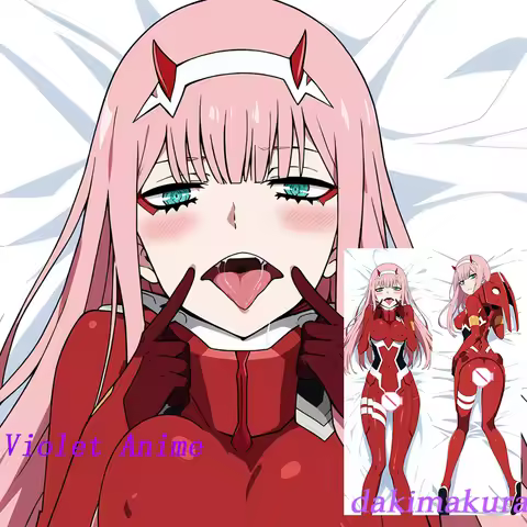 Dakimakura Anime Zero Two Double-sided Print Life-size Body Pillow Cover Bedding Gifts