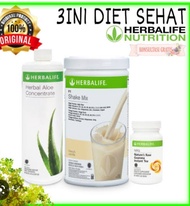 Ternurah Paket Herbalife Paket Sarapan Sehat Paket NC 1 Bulan Shake Mix Formula F1 aloe dan NRG