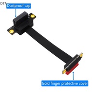 DTA Extender Ribbon Adapter Extension Cable PCI-E 1X Slot Extension Riser Card DT