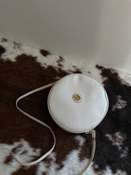 中古包 GUCCI 古馳 Monogram 金釦白雪公主 圓形包