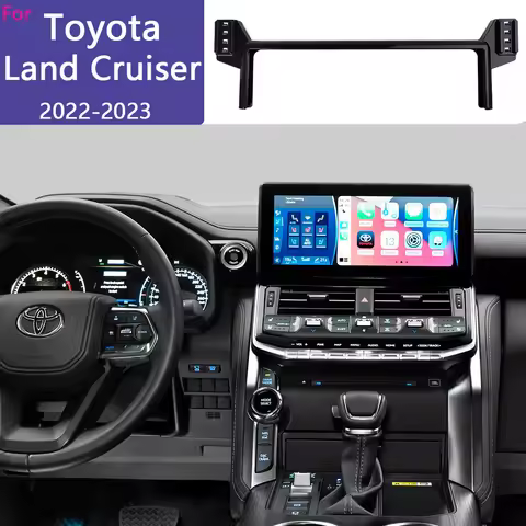 Double Bracket For Toyota Land Cruiser LC300 2022 2023 Car Phone Holder Multimedia Screen Fixed Base
