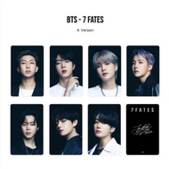 [7pcs] Photocard BTS 7 Fates &amp; FREE 3 STICKER MEMBER